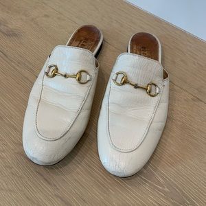 GUCCI PRINCETOWN LEATHER SLIPPER